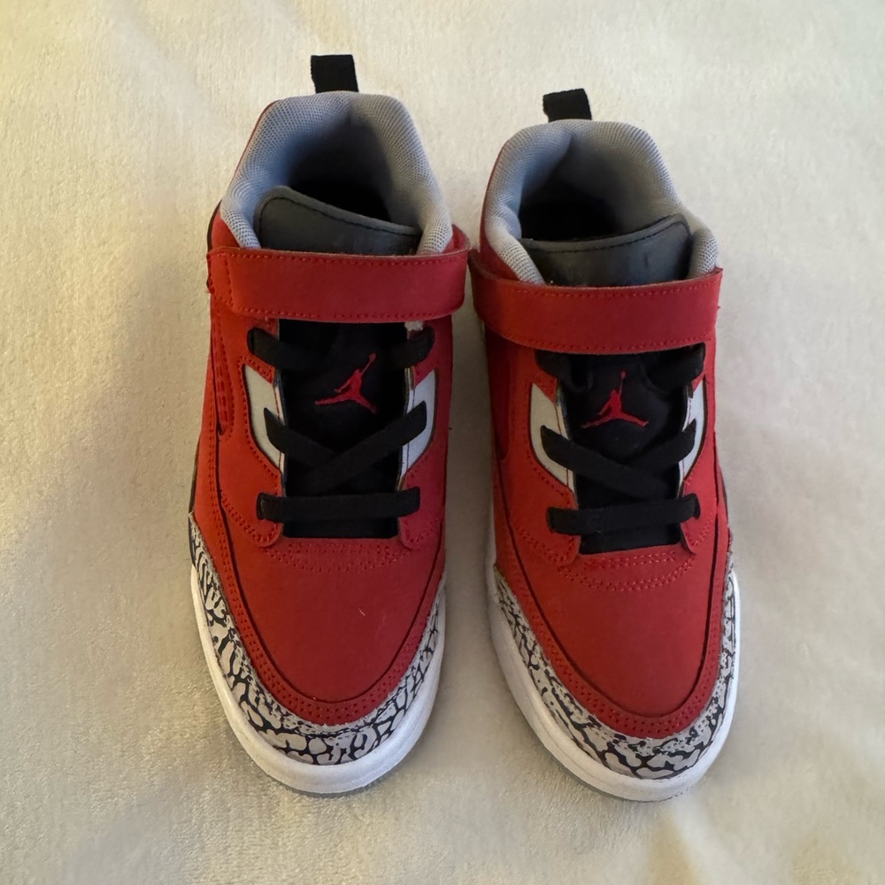 Nike Jordan Spizike Kids Red and Black Low Sneakers